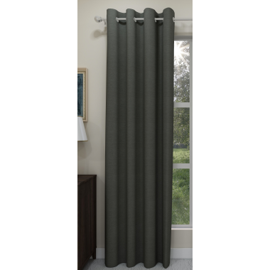 Curtainwala 3 Pass Coated Texture Blackout Curtain Single Curtain Pack of 1