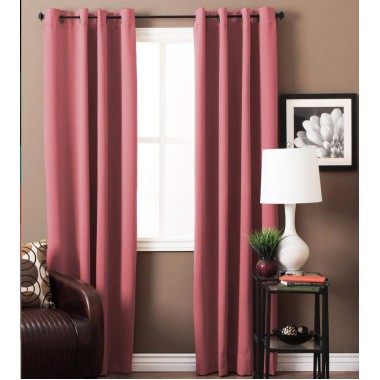 Kurtains2fly Polyester Both Sided Room Darkening Blackout Curtains 2 Panels