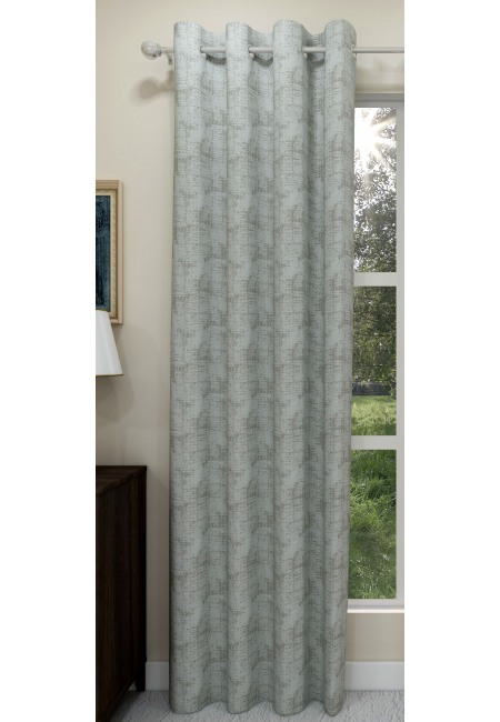 3 Pass Coated Texture Blackout Curtain Single Curtain Pack of 1