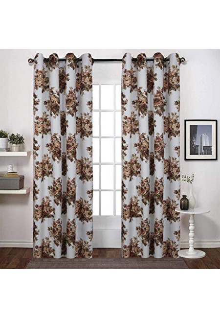 Kurtains2fly Polyester 628 Both Sided Room Darkening Blackout Curtains 2 Panels