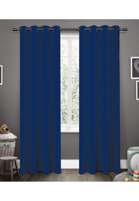 Kurtains2fly Polyester 623 Both Sided Room Darkening Blackout Curtains 2 Panels