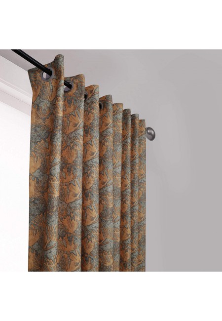 Kurtains2fly Polymoss Digital Print Curtains Set Of 2 Panel