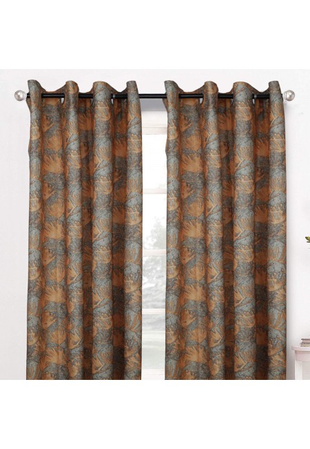 Kurtains2fly Polymoss Digital Print Curtains Set Of 2 Panel