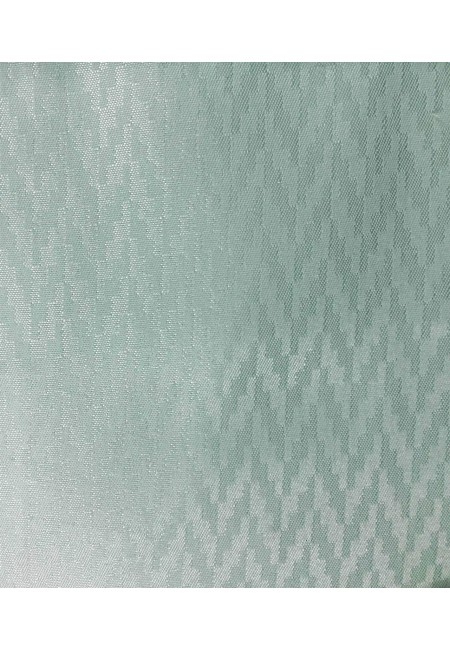kurtains2fly Light Green-61 Box Textured Water-Repellent 1 Panel Shower Curtains